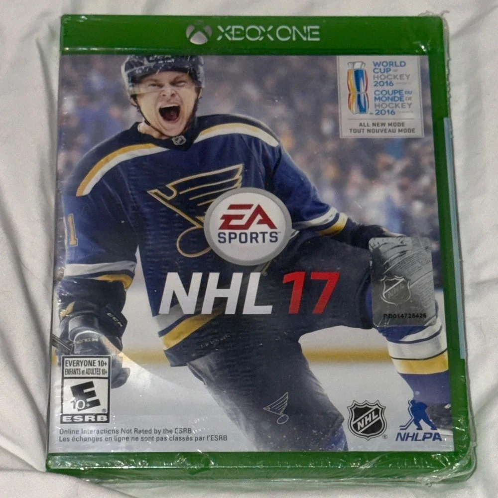 EA Sports NHL 17 Xbox One Video Game New Factory Sealed World Cup of Hockey 2016